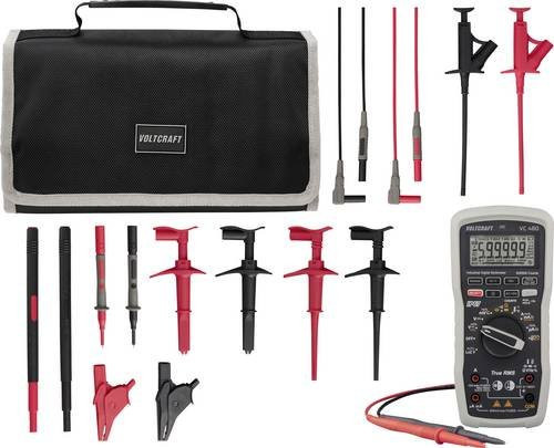 Voltcraft VC-480 Multimeter mit MLSet-100 Messleitungen und Tasche in Multicolour - Bild 1