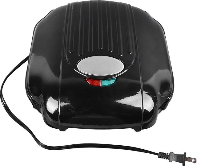 Aimo Elektrischer Innengrill mit 1200 W und antihaftbeschichteter Aluminiumplatte für Steak und Grillgut - Bild 1