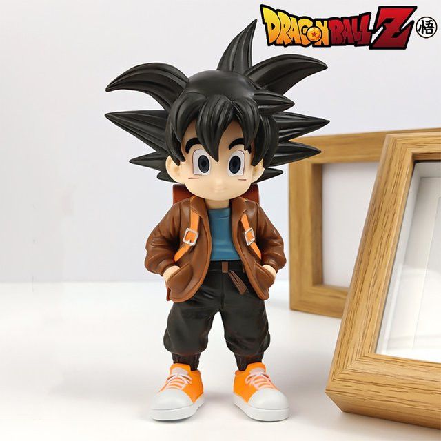 Bandai Dragon Ball Anime Figur Son Goku Kindheit Action Figure aus PVC, Multicolor, Höhe: 16 cm - Bild 1