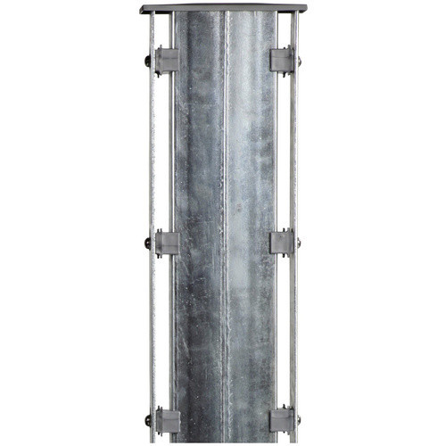 FLORAWORLD Zaunpfosten aus Stahl in Silber, B/T/H: 4 x 12 x 180 cm - Bild 2