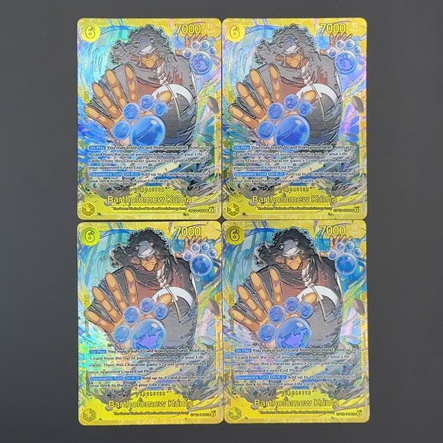 One Piece Bandai Bartholomew Kuma Karte, Englische Sammelkarten - Bild 1