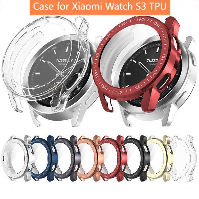 Xiaomi Schutzhülle für Watch S3, TPU, transparent, Unisex - Bild 1