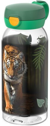 Mepal Campus Trinkflasche mit Klappdeckel Wild Tiger Multicolour 600 ml - Bild 1