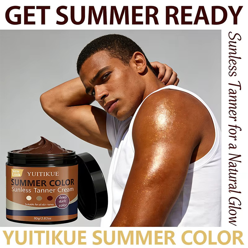 YUITIKUE Summer Color Selbstbräuner Körpercreme, 80g, Unisex - Bild 4