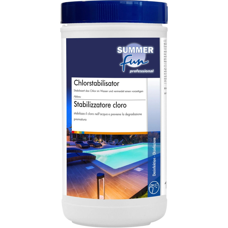 Summer Fun Premium Chlor Stabilisator Granulat 1 kg - Bild 2
