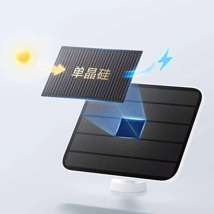 Xiaomi Solar Panel für Xiaomi Outdoor Kamera BW Serie mit USB-C Port und IP67 Wasserdichtigkeit - Bild 3