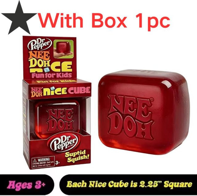 Nee Doh Nice Cube, Weicher Sensorischer Fidget Cube, ab 3 Jahren - Bild 1