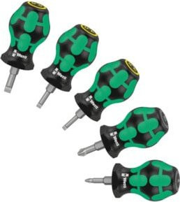 Wera Stubby Set 5-teiliger Handschraubendrehersatz - Bild 1