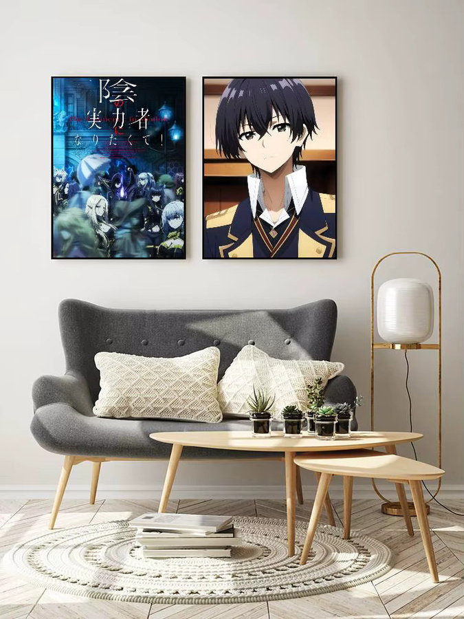 Wasserdichter Anime Poster Aufkleber The Eminence In Shadow Wandkunst für dein Wohnzimmer oder Schlafzimmer in Mehrfarbig - Bild 7