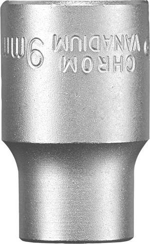 Kwb Steckschlüsseleinsatz 9mm mit 3/8 Zoll Antrieb aus Chrom-Vanadium in Silber - Bild 1