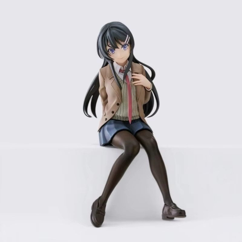 Bandai Rascal Does Not Dream Of Bunny Girl Senpai Mai Sakurajima Bunny Uniform, Anime Figur, Mehrfarbig - Bild 2