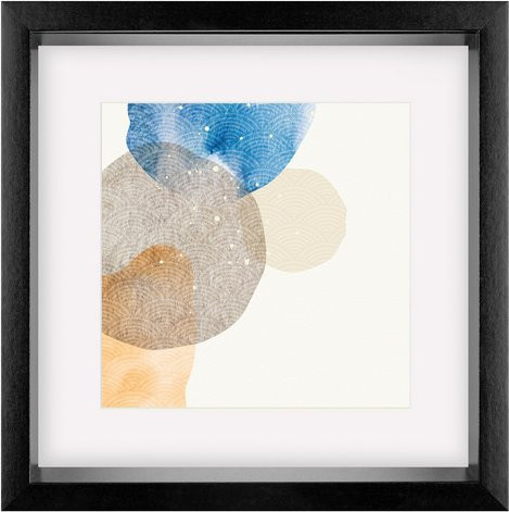 Walther Design Bilderrahmen Shape 3D aus Holz in Schwarz, B/H: 40 x 40 cm - Bild 1