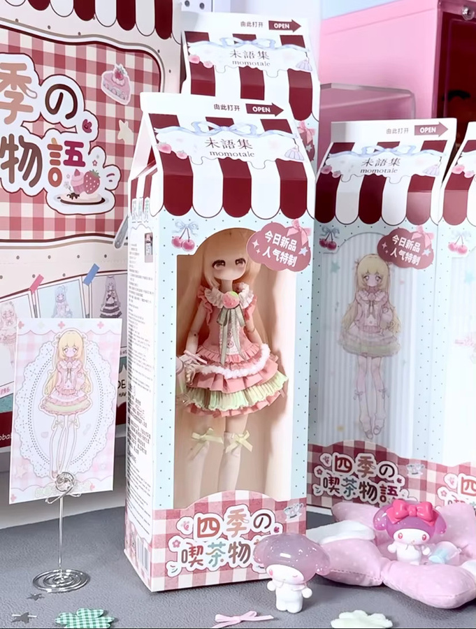 Bandai Momotale Vier Jahreszeiten Teetale Serie, Anime Figur, Einzelfigur - Bild 2