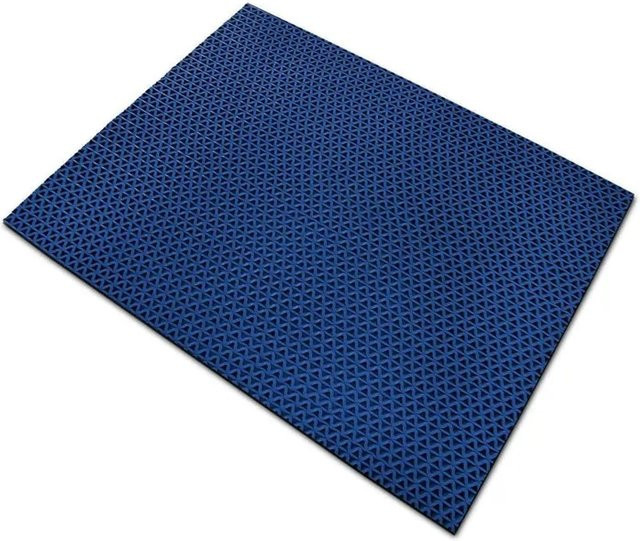 KARAT Hygienematte für Barfußzonen in Blau, antibakteriell und rutschfest, B/T: 120 x 100 cm - Bild 1