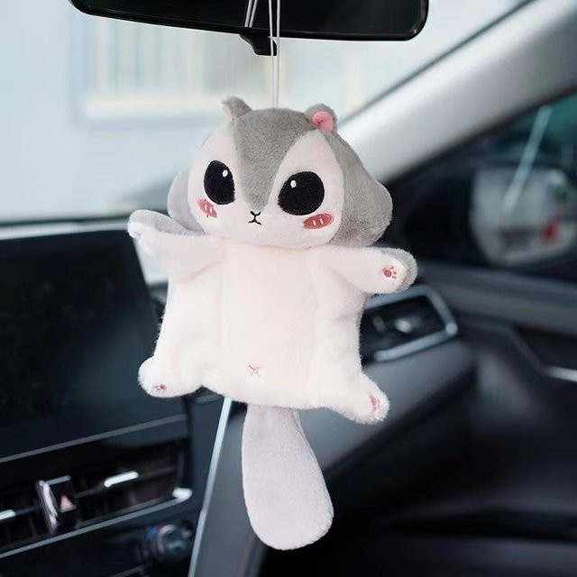 Yiran toy Kawaii Flughörnchen Plüsch Anhänger, Plüschtier, ab 3 Jahren - Bild 1