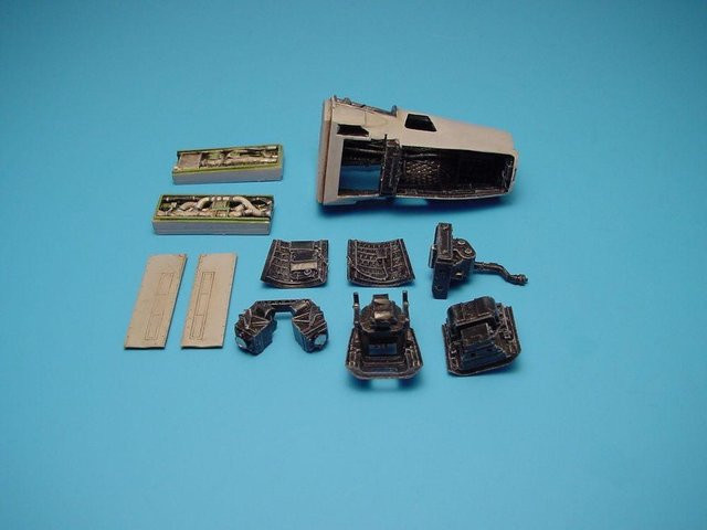 Aires RF-4B/C Phantom II - Electronic bay, Grau - Bild 1
