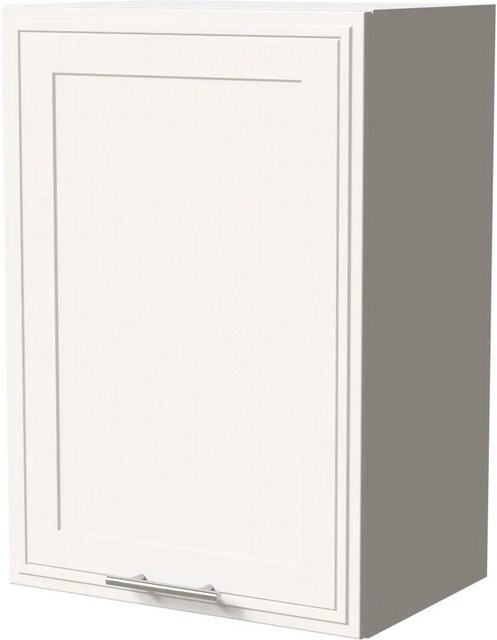Feldmann-Wohnen Hängeschrank Salo in Weiß Matt mit Kassettenoptik, B/T/H: 50 x 32,5 x 72 cm - Bild 1