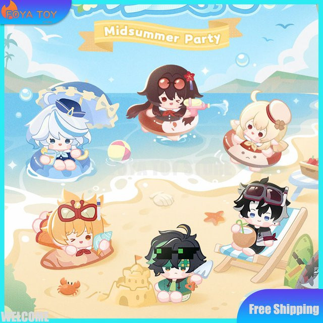 Genshin Impact Midsummer Party Serie Blindbox Anziehpuppen Mystery Box - Bild 1