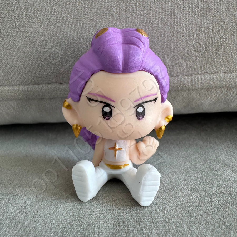 Hasbro Chibi Anime Mini-Figuren, Cyberpunk-Stil, 10-teiliges Set - Bild 3