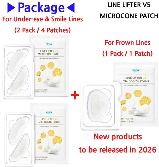 Atomy Acropass Line Lifter V5 Microcone Patch, 5er Set, Anti-Aging - Bild 1