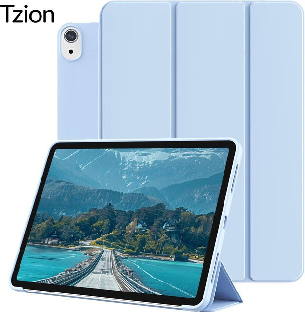 Magnetische Softshell Hülle für iPad Air 11 Zoll M4/M3/M2 und iPad Air 10,9 5./4. Generation von tzion in Green oder Blue - Bild 1