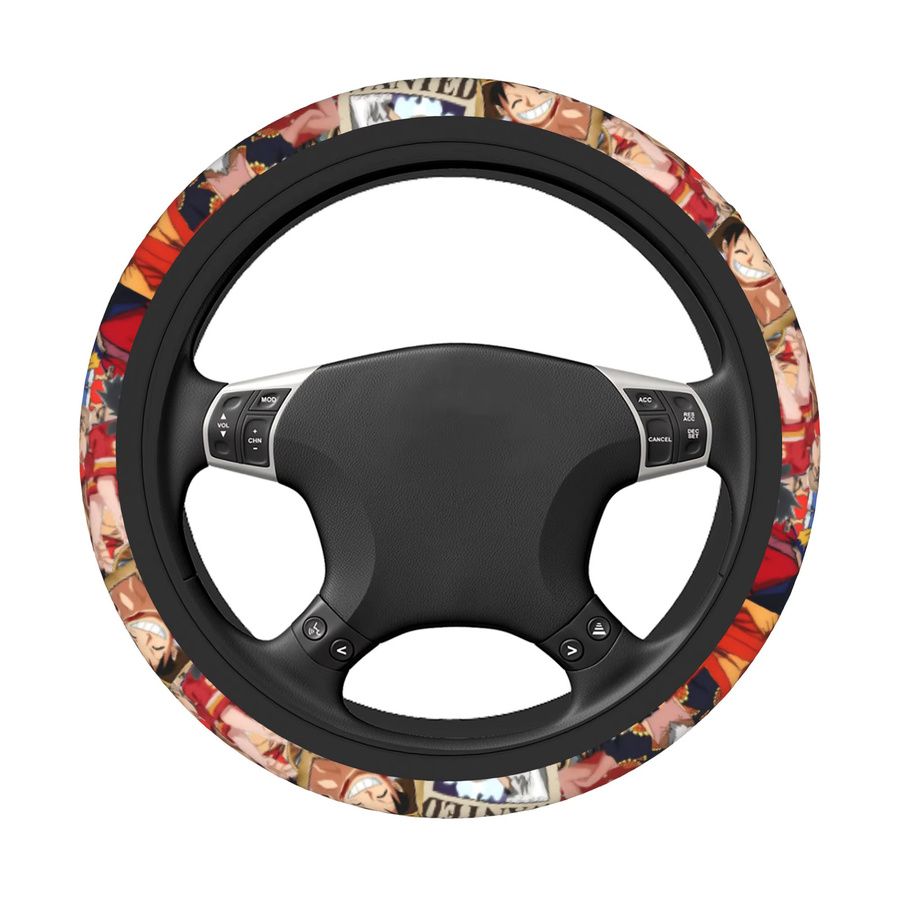 Bandai Luffy Anime Lenkradschutz, einteiliger Auto-Lenkradbezug - Bild 2