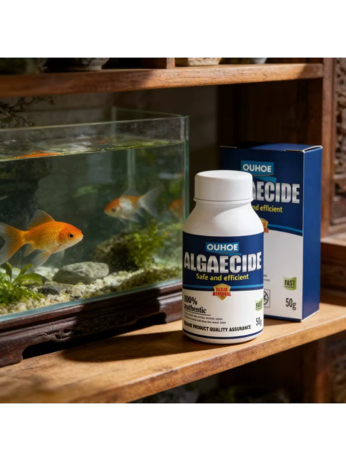 DUTRIEUX Algae Control Algizid zur Algen- und Moosbekämpfung in Aquarium und Teich, 50 g - Bild 6
