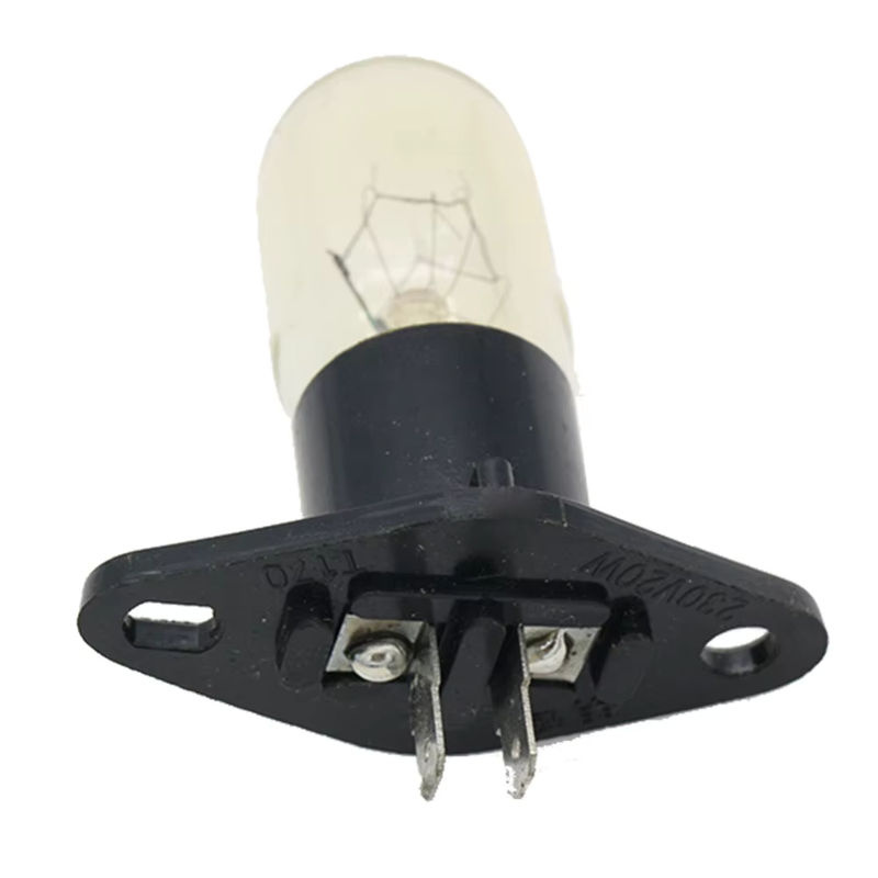 BPfire Ersatz-Glühbirne für Mikrowellenherd und Kühlschrank, 20W, 230V, transparentes Glas, passend für LG, Galanz, Midea und Samsung - Bild 2