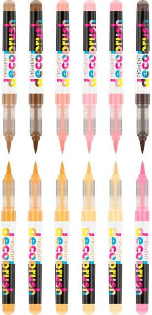 Karin PIGMENT Decobrush Collection Brush in Nude Colors Multicolor - Bild 1