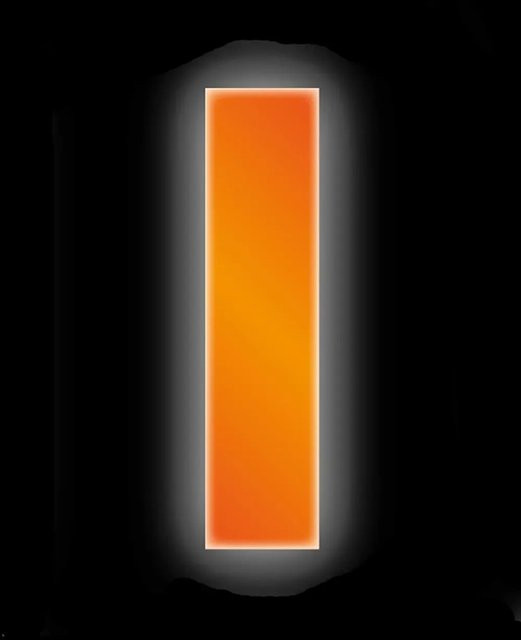 Conacord Klebebuchstabe I Reflektierend in Orange, Höhe: 8 cm - Bild 1