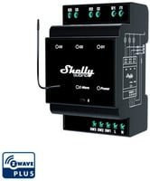 Shelly Wave Pro 3 Relais in Schwarz - Bild 1