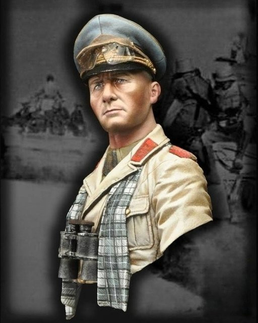 JIJIE Militärstrategische Feldmarschallstatue, Modellbausatz, Maßstab 1:10 - Bild 1