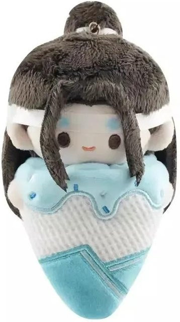 Mo Dao Zu Shi Wuxian Lan Wangji Eiscreme Plüsch Anhänger Puppe, ab 6 Jahren - Bild 1