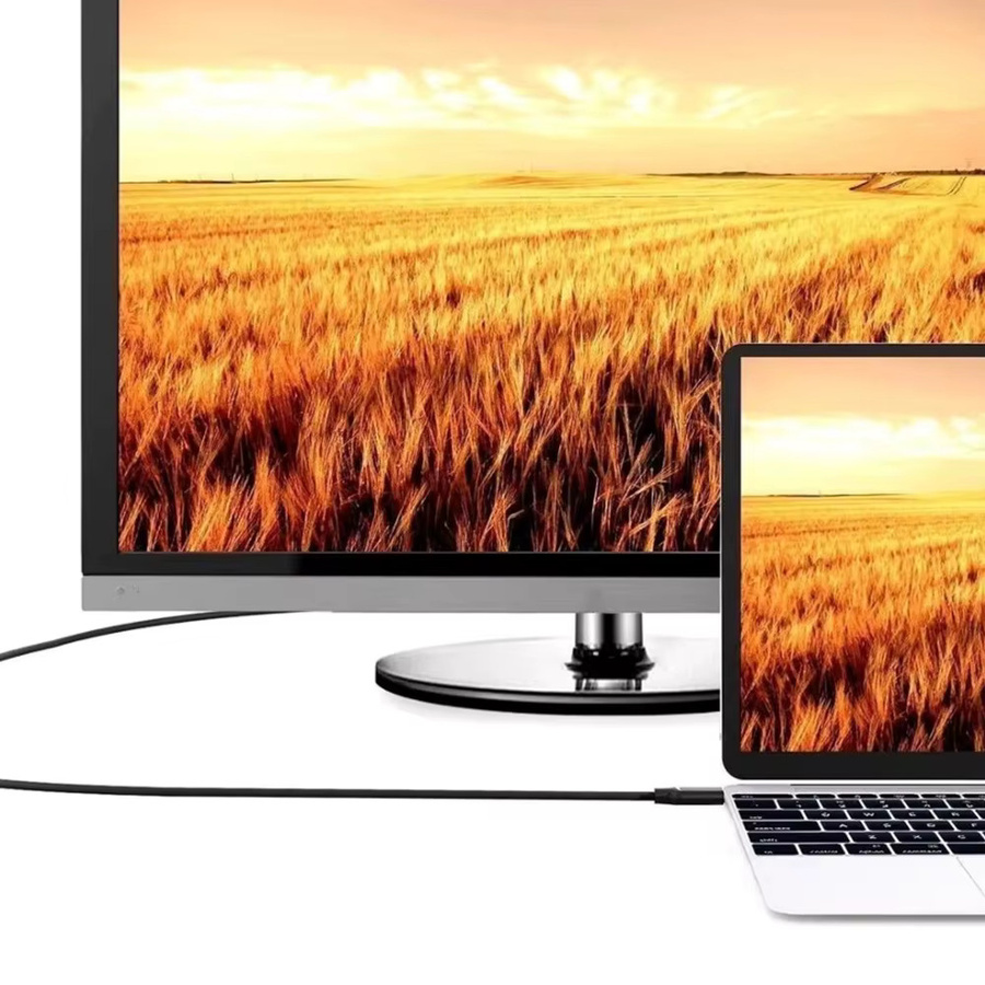 HD-Kabel Stecker auf Stecker in Schwarz, ultraweiches und dünnes PVC-Kabel für High-Speed 1080p 3D mit 4,1/4,5 mm Außendurchmesser - Bild 5
