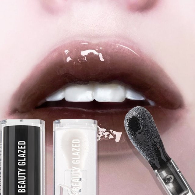 Beauty Glazed Lippenöl, glänzend, Unisex - Bild 1