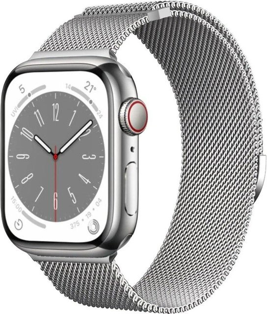 MY-CASE Uhrenarmband Edelstahl, magnetisch, Silber, Unisex - Bild 1