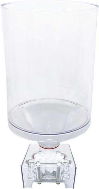 Edhard Doppeltrichter für Edhard Pumpeinheit, transparent, Durchmesser: 26 cm, Höhe: 50,2 cm - Bild 1