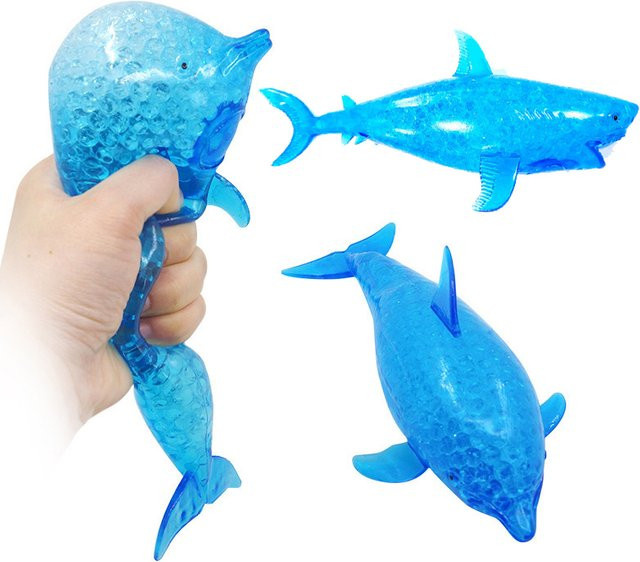 Datgo Hai-Stressball, Delfin-Quetschball, Meerestier-Quetschspielzeug - Bild 1