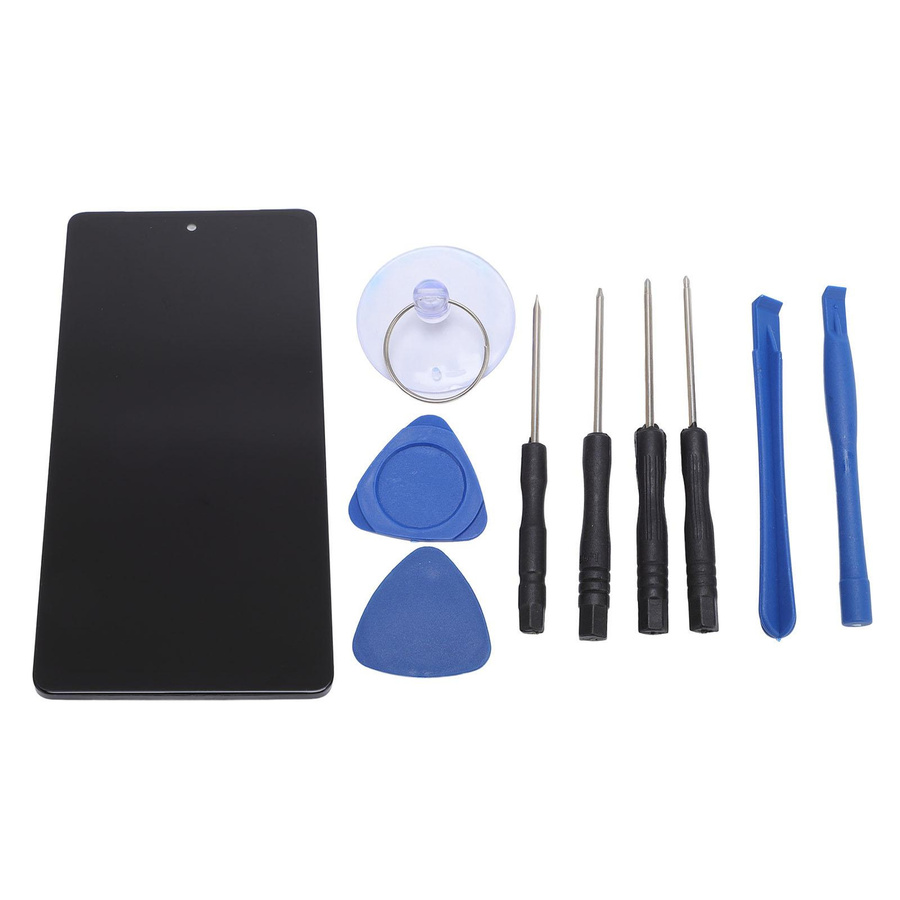 Google Pixel 7 Ersatz Display Baugruppe mit TFT Touchscreen Digitizer in Schwarz inklusive Reparaturwerkzeugen - Bild 4