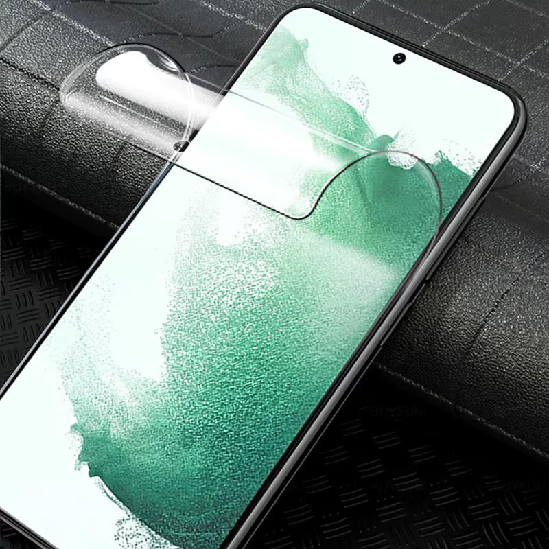 3er-Pack Samsung Hydrogel Displayfolie für S25 S24 S23 S22 S21 Ultra Plus FE A56 A55 A54 A36 A35 A15 A16 5G in Transparent - Bild 5