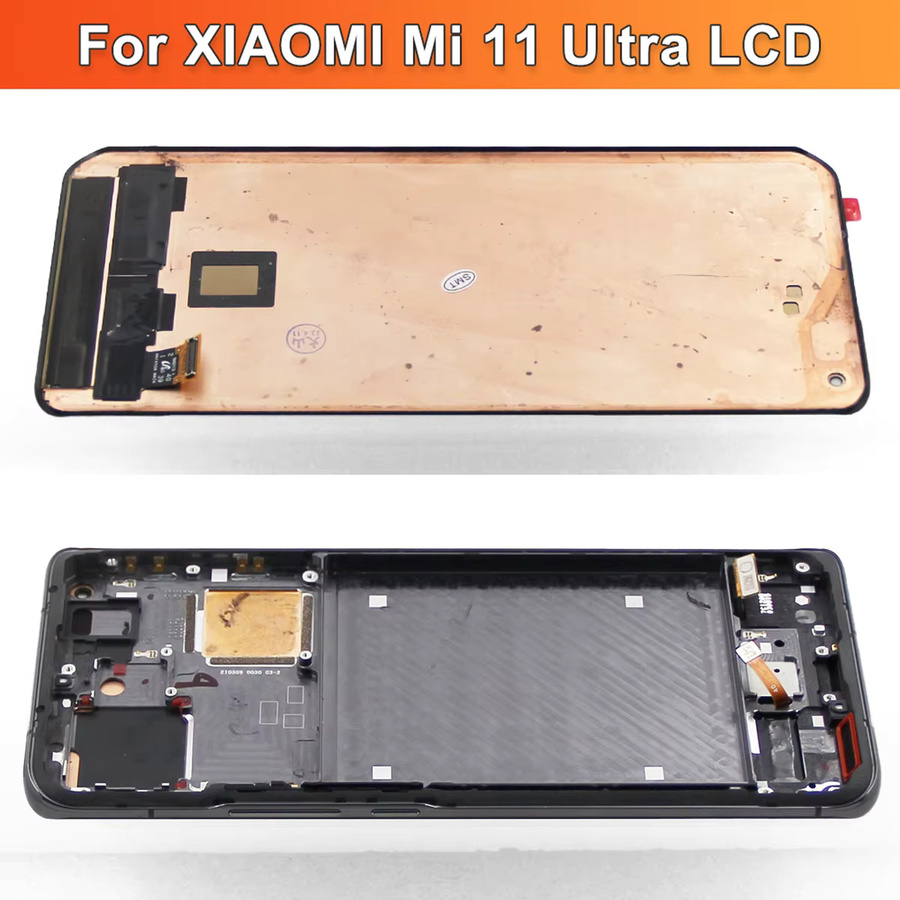 Xiaomi 11 Ultra Super AMOLED Display mit Touchscreen Digitizer Montage Ersatz für M2102K1G M2102K1C - Bild 3