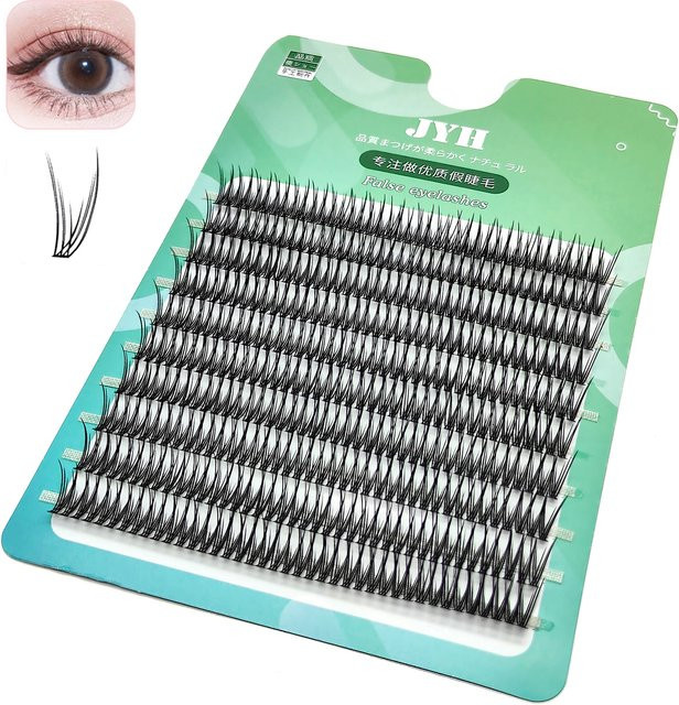 ADIYA Künstliche Wimpern, Black, Natürlich, Unisex - Bild 1