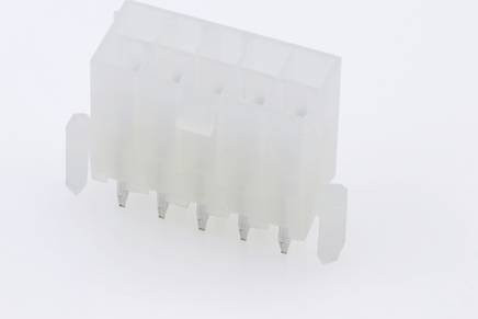 Molex Einbau-Buchsenleiste Standard 10-polig mit 4,20 mm Rastermaß in Transparent - Bild 1