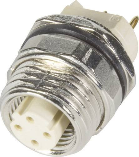 HARTING Leiterplattenadapter 21033812430 mit 4 Polen in Silber und Messing - Bild 1