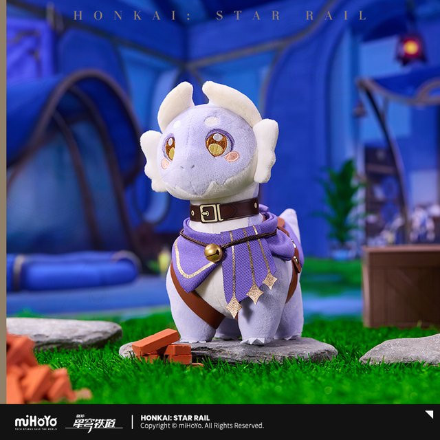 miHoYo Honkai: Star Rail Dromas Plüsch-Rucksack-Anhänger, Unisex - Bild 1