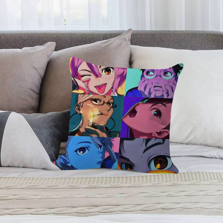 Beast Kingdom Anime D-Dandadan Kissenbezug Multicolour B/B/H: 45 x 45 x 1 cm - Bild 4