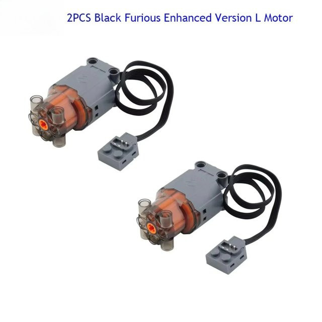 Mold King Große L Motor Black Furious, Bausteine, 2-teiliges Set - Bild 1