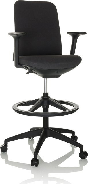 hjh OFFICE Counterstuhl NESTORA WORK mit Armlehnen und Stoffbezug - Bild 1