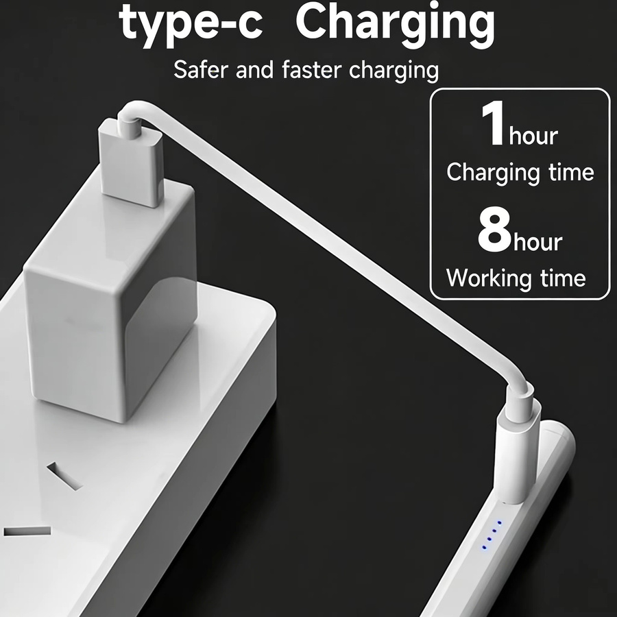 Apple Pencil Stylus Pen für iOS Tablets mit Leistungsanzeige in Weiß - Bild 4