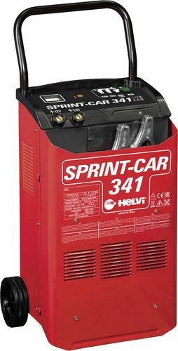 Helvi 77212 Kfz-Ladegerät und Werkstattladegerät als Ladespannungs-Booster in Rot, 12 V / 24 V, 30 A - Bild 1